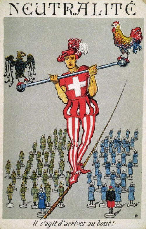 Die Schweiz im 1. Weltkrieg. Ein Balanceakt